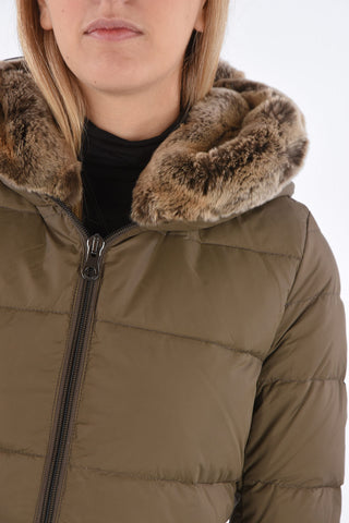 removable fur ARWEN down jacket