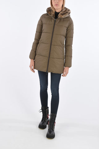 removable fur ARWEN down jacket