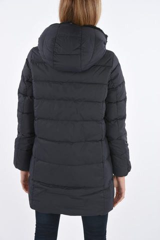 removable real fur long CARYSTRE down jacket