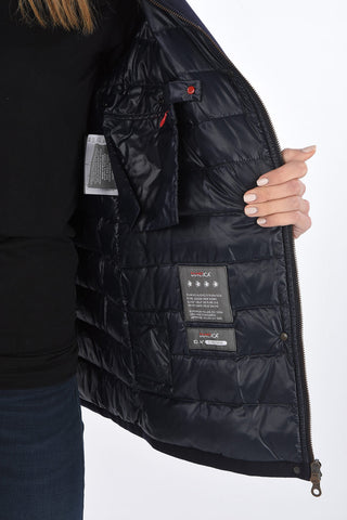 Fox Fur Application EIBHLIN Unstructured Down Jacket