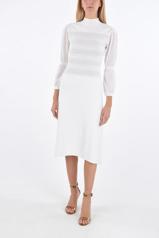 Vestito A-line Ricamato
