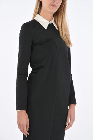 chemisier maxi con chiusura zip 
