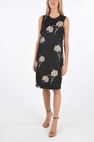 Vestito con Ricamo Floreale