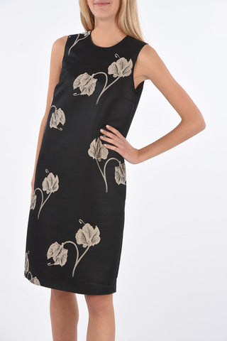 Vestito con Ricamo Floreale