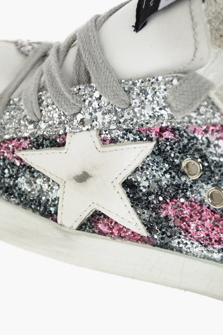 Glittered SUPERSTAR Sneakers