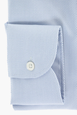 camicia pin point collo francese
