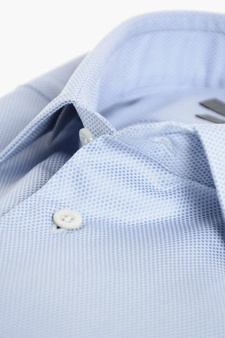 camicia pin point collo francese