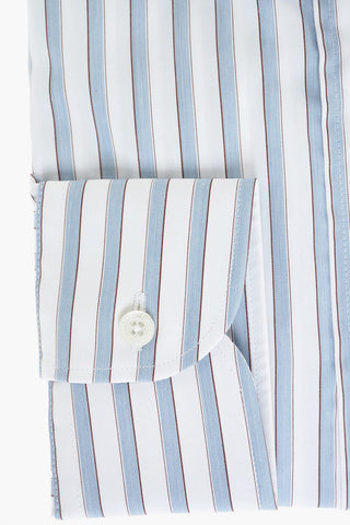 Awning Striped Spread Collar Shirt