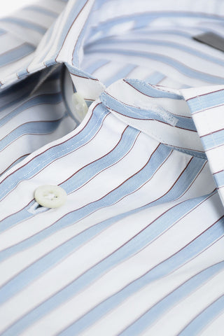 Awning Striped Spread Collar Shirt