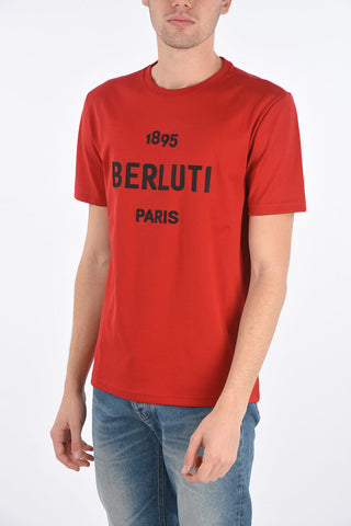 logo embroidered t-shirt