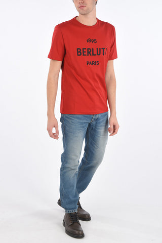 logo embroidered t-shirt