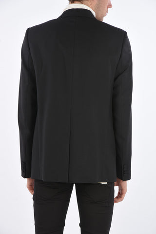 Back Split Tuxedo Blazer