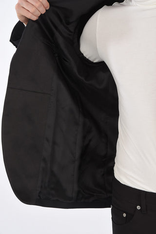 Back Split Tuxedo Blazer