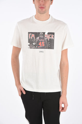 printed crew-neck t-shirt