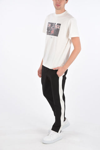printed crew-neck t-shirt