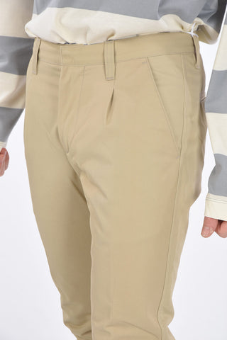 cotton blend mid rise Chino Pants
