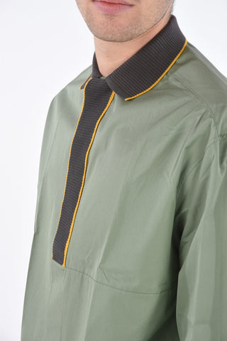 Shirt with Hidden Buttons