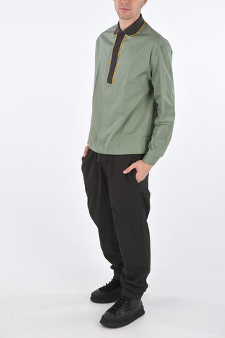 Shirt with Hidden Buttons
