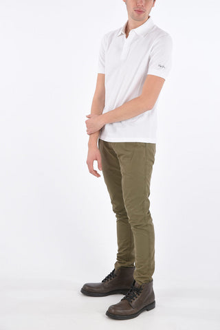 BY RAF SIMONS 2 buttons polo with Laurel detail