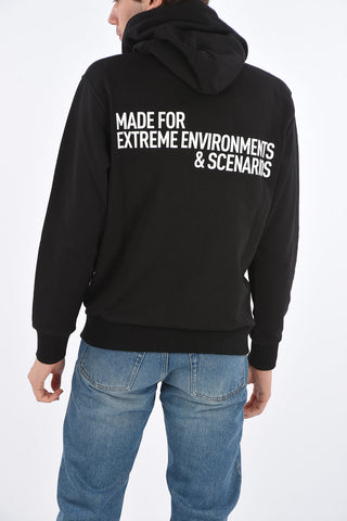 hoodie sweatshirt with maxi patch pocket