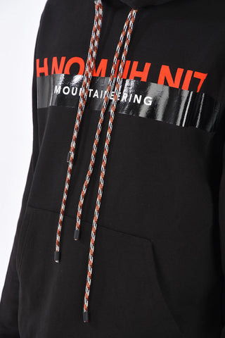 hoodie sweatshirt with maxi patch pocket