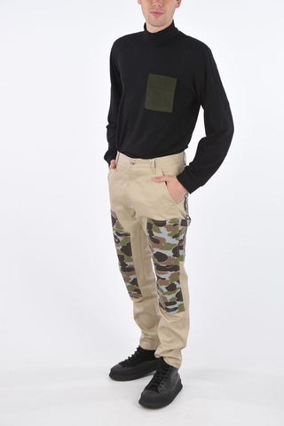 Pantalone con Dettagli Camouflage
