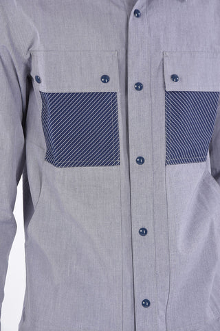 Shirt with Striped Details