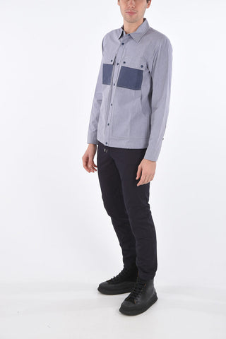 Shirt with Striped Details