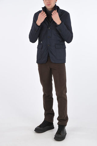 ID Blazer Imbottito con Dettagli in Maglia Removibili