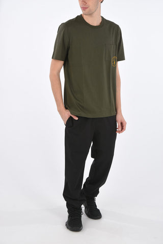 T-shirt Girocollo con Stampa