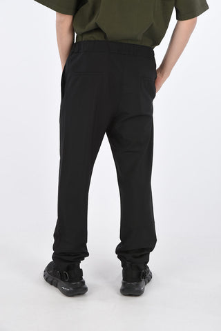 Pantalone Drawstring in Lana Vergine