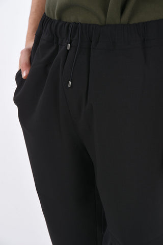 Pantalone Drawstring in Lana Vergine