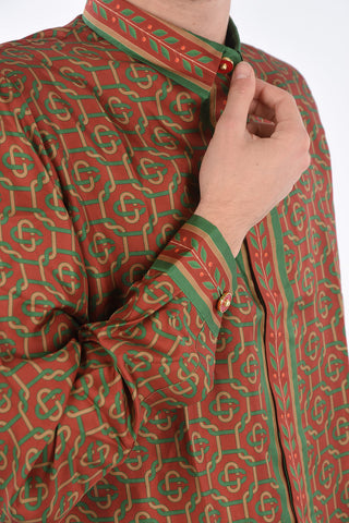 TENNIS CLUB silk classic collar shirt