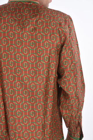TENNIS CLUB silk classic collar shirt