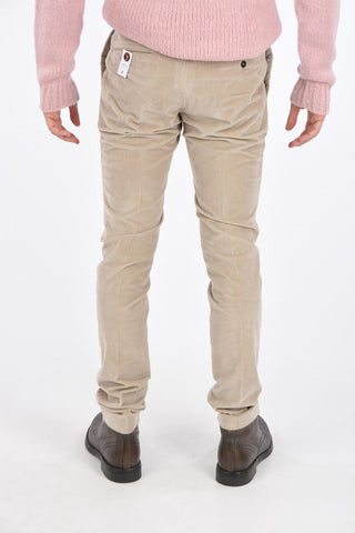 corduroy slim fit pants