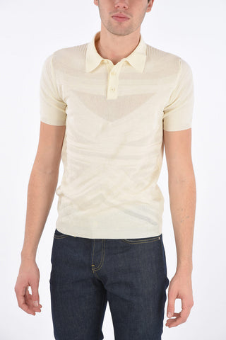 cotton 3 button polo shirt