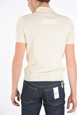 cotton 3 button polo shirt