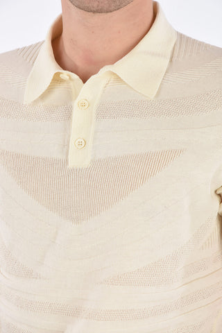 cotton 3 button polo shirt