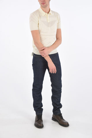 cotton 3 button polo shirt