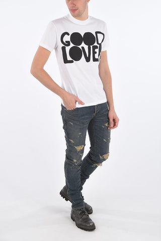 MELANIE MATRANGA t-shirt GOOD LOVER girocollo