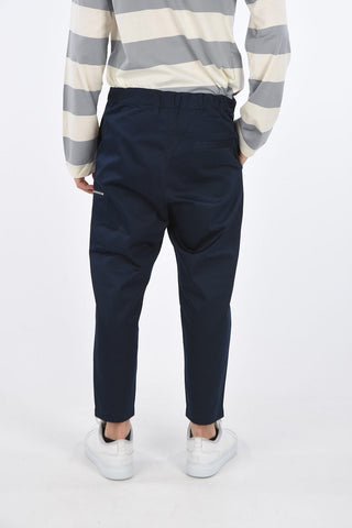 Drop Crotch Capri Pants