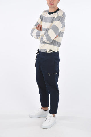 Drop Crotch Capri Pants