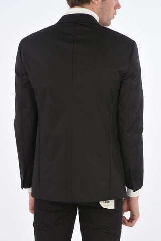 SLIM FIT Blazer with Notch Lapel and Flap Pockets
