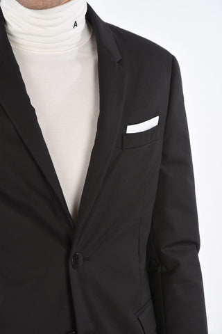 SLIM FIT Blazer with Notch Lapel and Flap Pockets