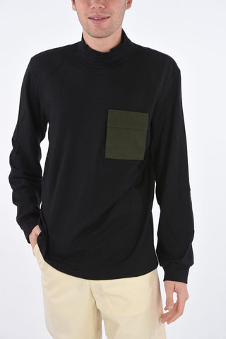 Virgin Wool Turtle Neck Sweater