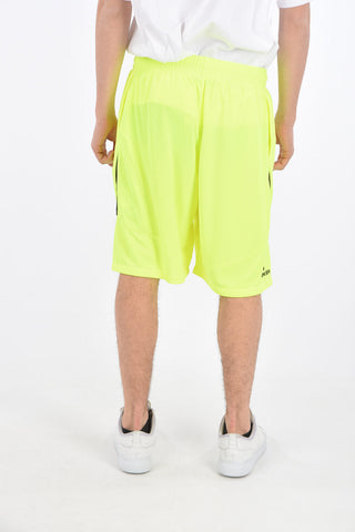Soccer drawstring waist running shorts