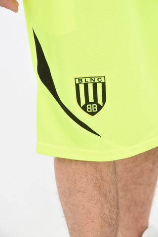 Soccer drawstring waist running shorts