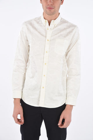 Camicia Button-Down Ricamata