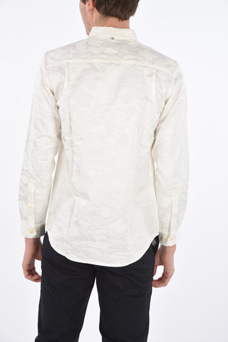 Camicia Button-Down Ricamata