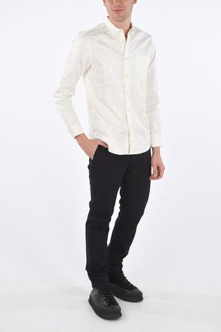 Camicia Button-Down Ricamata